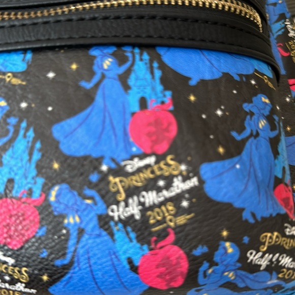 Rare Loungefly Run Disney 2018 Princess Half Marathon backpack Purse bag tote - Picture 14 of 14